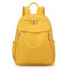 Solid Color Backpack Women Commuter Large Capacity Nylon Lightweight Backpack