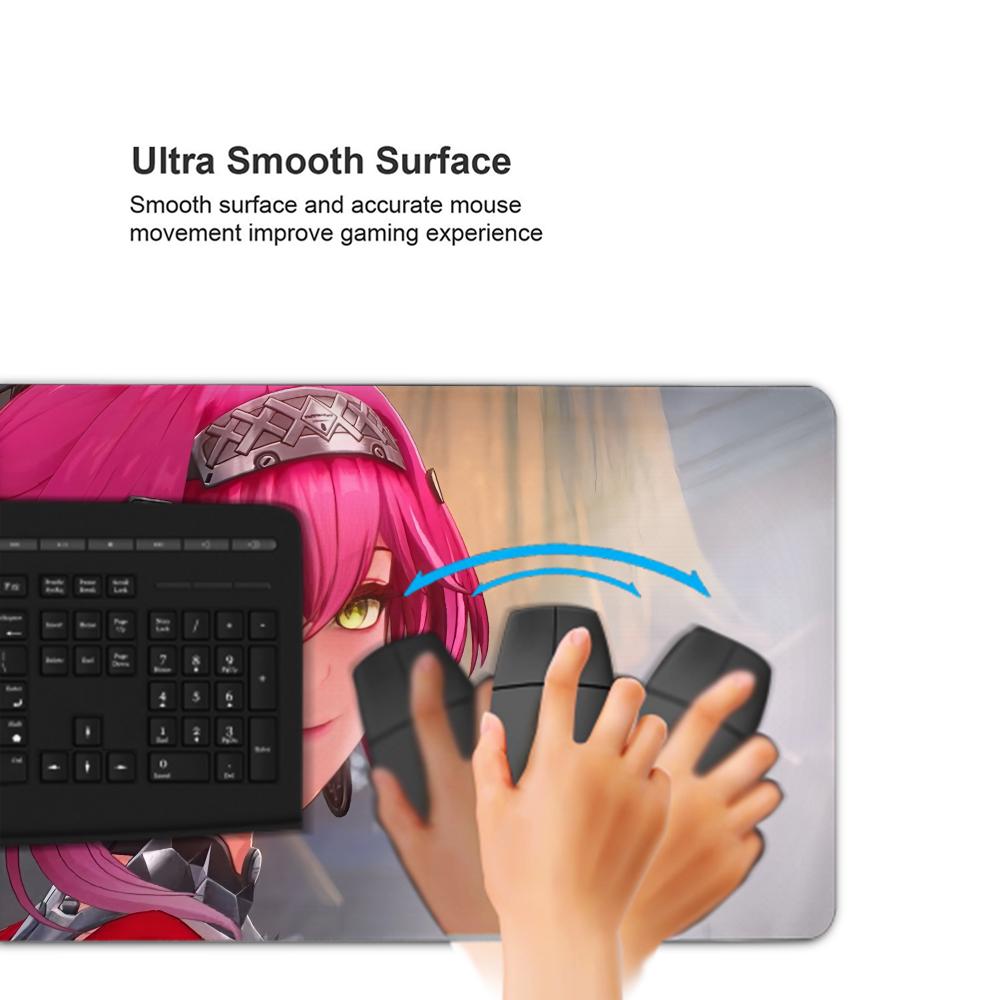 Lupa Wuwa Mouse Pad 500X1000 Mm Large Gaming Mousepad Gamer XL Rubber Otaku Keyboard Pad Laptop Desk Mat