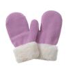 Bow Knot Polka Dot Woolen Hat Scarf Two-piece Set for Autumn and Winter Girls and Babies, Warm Set