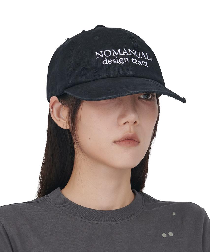 Nomaenyueol D.T Ball Cap 261 - Washed Black