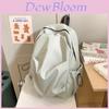 Nylon Casual Backpack For Men And Women With Zipper Closure And Phone Pocket For Daily Use