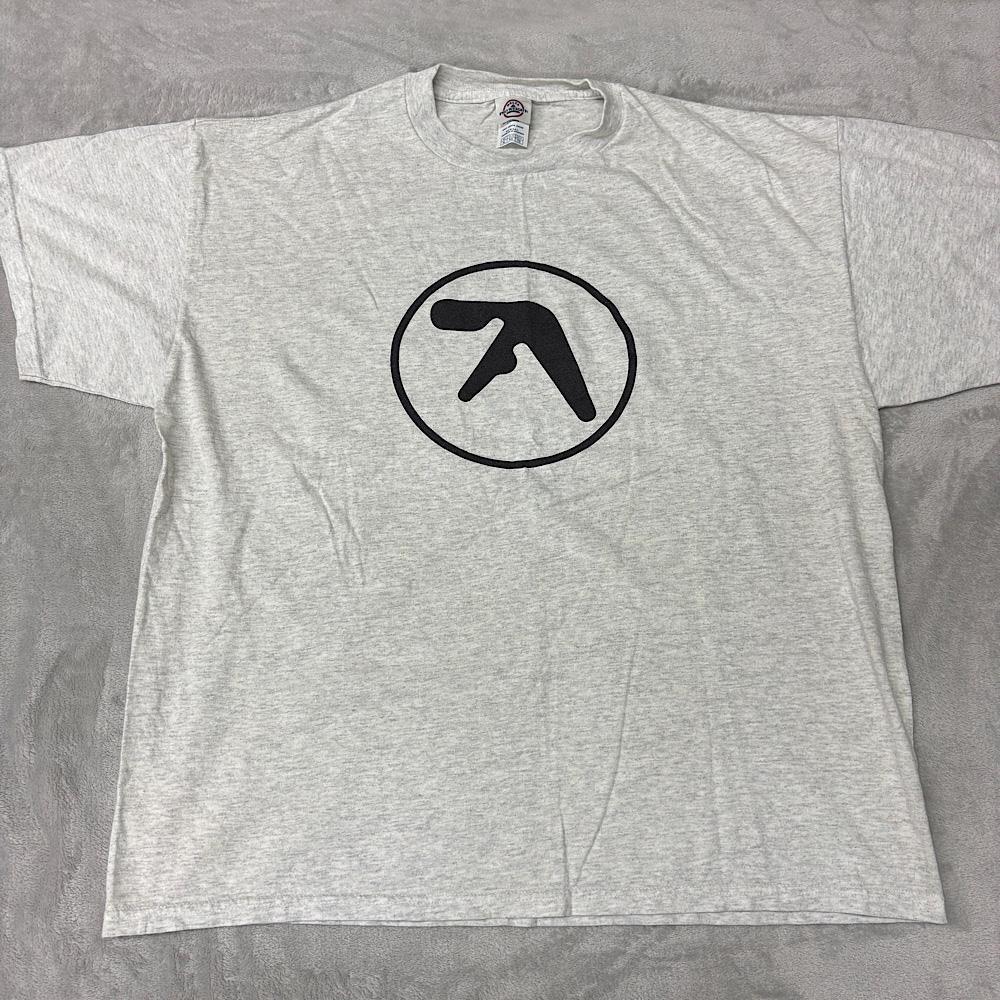 

[USED] 90s Vintage Aphex Twin T-shirt by Kunichi Nomura, R&S JONIO