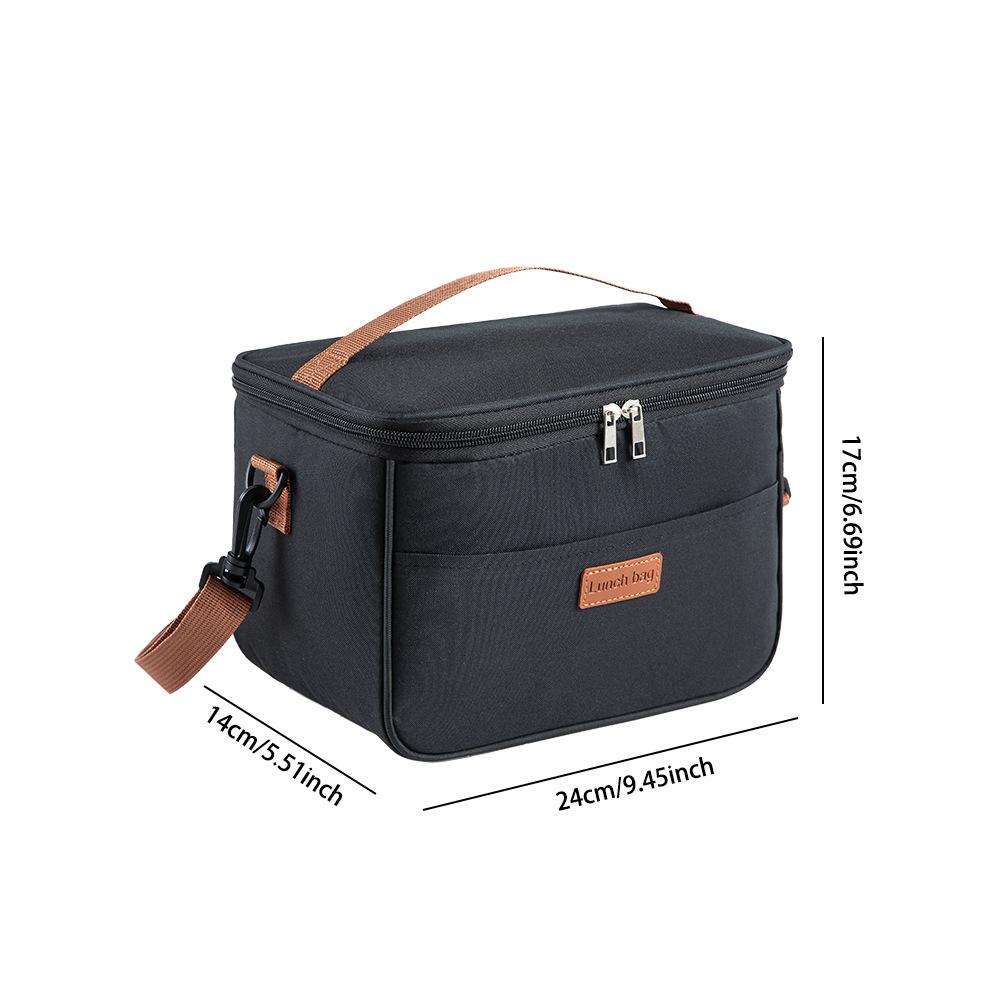 

Fresh-keeping Ice Packs Lunch Bag, Large-capacity Picnic Meal Packs, Insulated Bags, and Crossbody Outdoor Insulated Lunch Bag