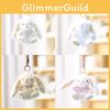 Animal Plush Bunny Pendant With Polyester Fiber Filling For Wedding Party Decor