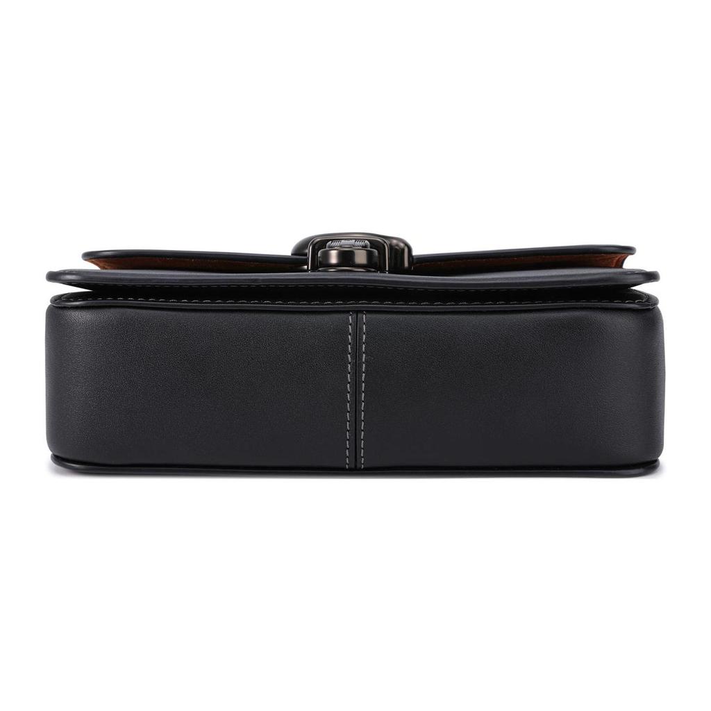 Coach Studio Cow Leather Portable Crossbody Bag , Shoulder Bag Women's Black (Unisex) Shoulder Bags CE331 V5BLK