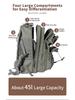 Multifunctional Outdoor Tactical Backpack - Camouflage Hiking & Mountaineering Bag