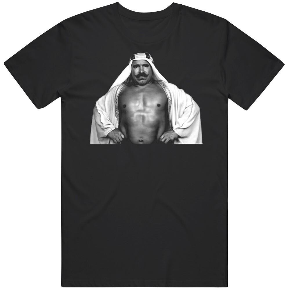 Футболка унисекс с принтом  Легенда Железного Шейха  S