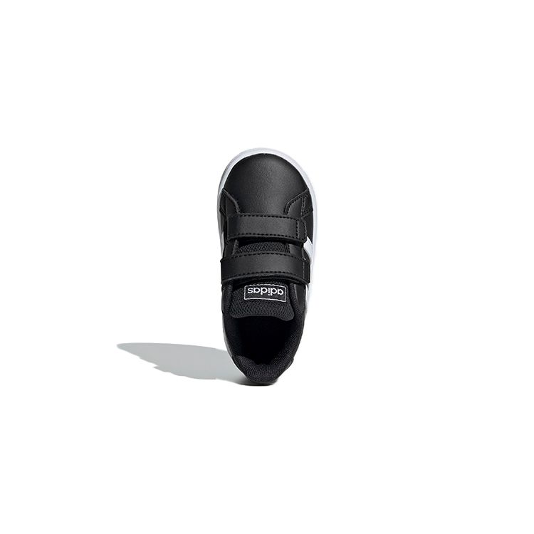 Adidas Grand Court Infant Black White Baby Sneakers Core-Black Cloud-White EF0117