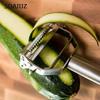 Vegetable Peeler Dual Blade Stainless Steel Cutter Slicer with Cleaning Brush Carrot Cucumber Fruit Multifunctional Peeler Kitchen Gadget