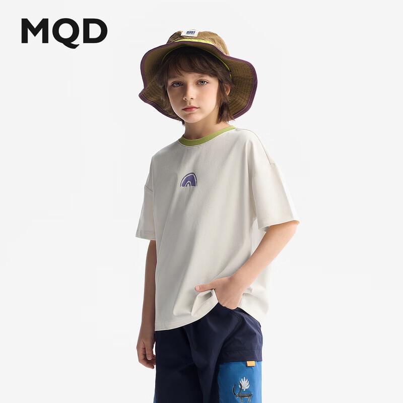 MQD Boys Moisture-Wicking Cartoon Short Sleeve T-Shirt 120