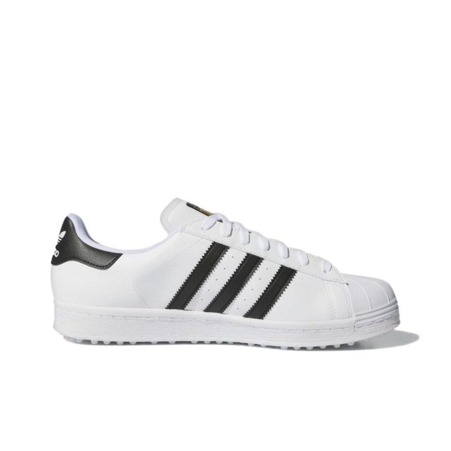 Adidas Superstar Spikeless Golf White Black Unisex Sneakers Cloud-White Core-Black Gold-Metallic IE6052