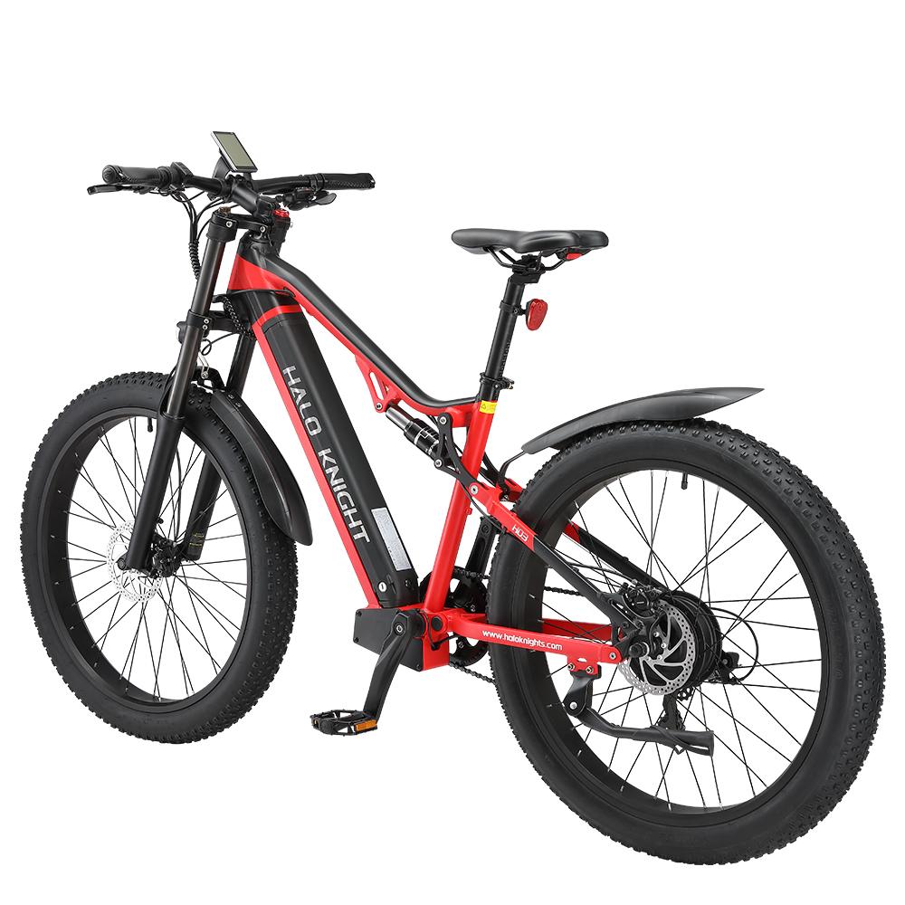 Halo Knight H03 E-Bike per Adulti - Motore Brushless da 1000W Batteria al Litio da 48V 19.2Ah Capacità di Carico 150KG Perfetta per Salite & Quotidiano