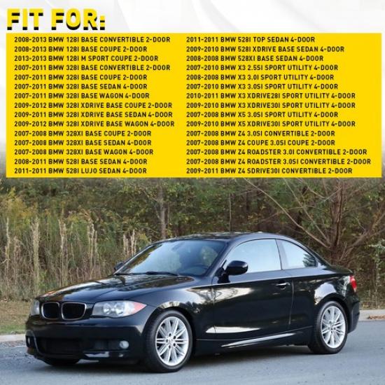 Engine Valve Cover Gaskets Kit Replacement Gray Fit 2009-12 BMW 328i 11127559311