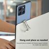 CASENEO C1-19 for Motorola Moto G86 Power 5G Case Folding Kickstand Leather Back Cover Carbon Fiber Texture