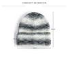 Adult Casual Knitted Hat Beanie Caps Soft Warm Women Winter Skullie Men Gradient Knitted Hat Ski Sport Skullcap Gorras