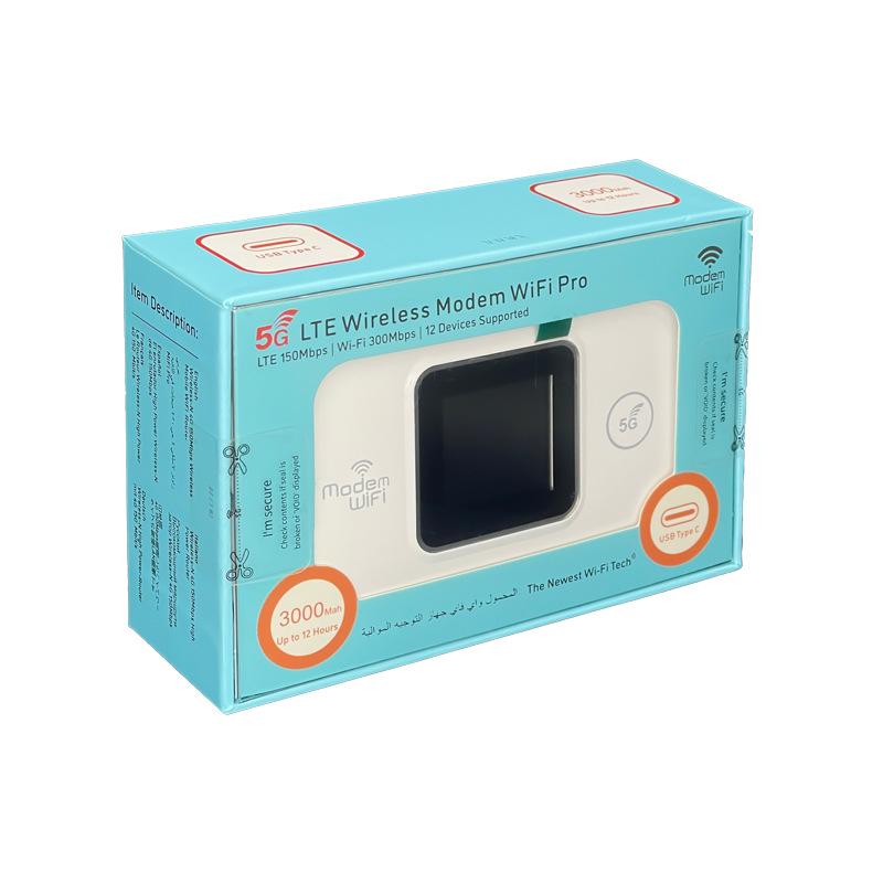 Router WiFi Portabil 4G cu Slot SIM pentru Mașină și Utilizare Mobilă