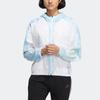 adidas Met Aop Windbreaker Damenjacke Weiß HI6828