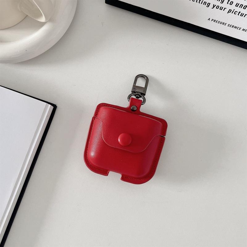 Compatible Leather Protective Case for Xiaomi Buds 5, Redmi Buds 5 Pro, and Xiaomi Buds 4 Pro Earphones