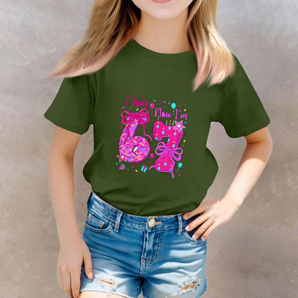 St. St. Patrick's Day Kleinkind Mädchen Junge T-Shirts Kinder Oberteil Jungen und Mädchen Bedrucktes Kurzarm-T-Shirt