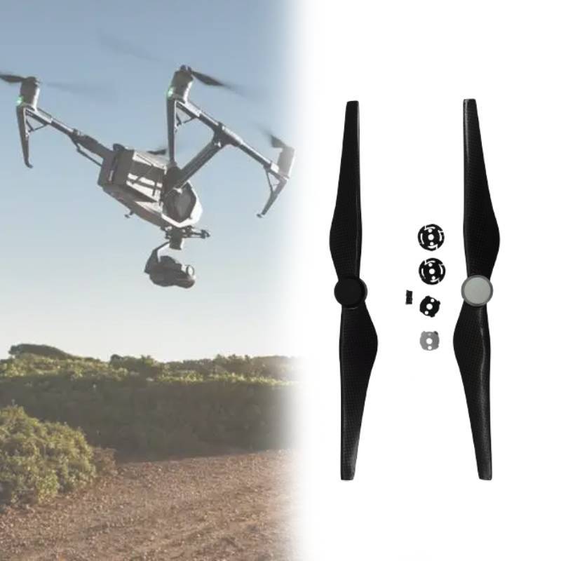 Drone Carbon Fiber Quick Release Propellers With Base For Agricultural Uavs