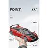 1/18 Pagani Huayra BC Supercar Alloy Car Diecasts & Toy Vehicles Car Model Sound and Light Παιχνίδια αυτοκινήτου για παιδιά Δώρα