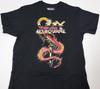 T-shirt Vintage Serpent Dague Ozzy Osbourne Licence Mondiale Heavy Metal T-shirt Homme T-shirt Unisexe