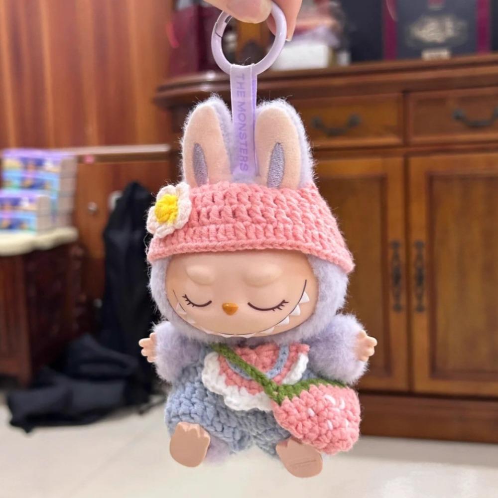 17Cm Knitted Baby Clothes, First-generation and Second-generation Clothes Plush Doll Baby Clothes Small Accessories