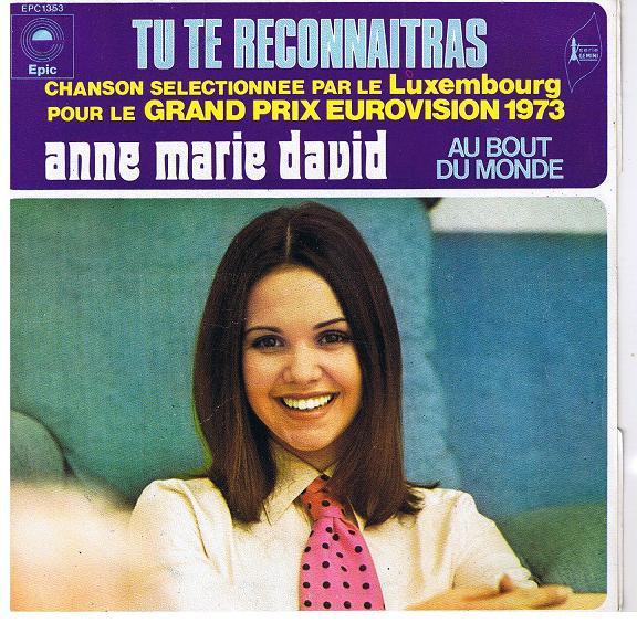 

7inch Record ANNE-MARIE DAVID - Tu Te Reconnaitras EPC1353 Epic 1973 France Pop Used