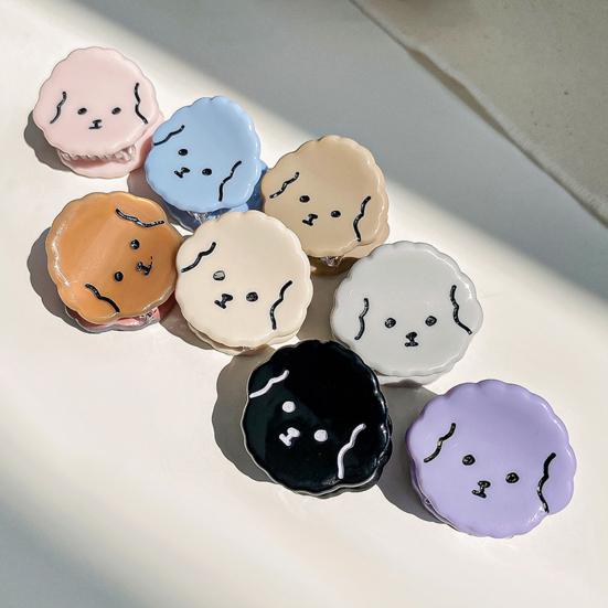 Cartoon Dog Hair Clip Non-slip Mini Claw Jaw Clip Acetic Acid