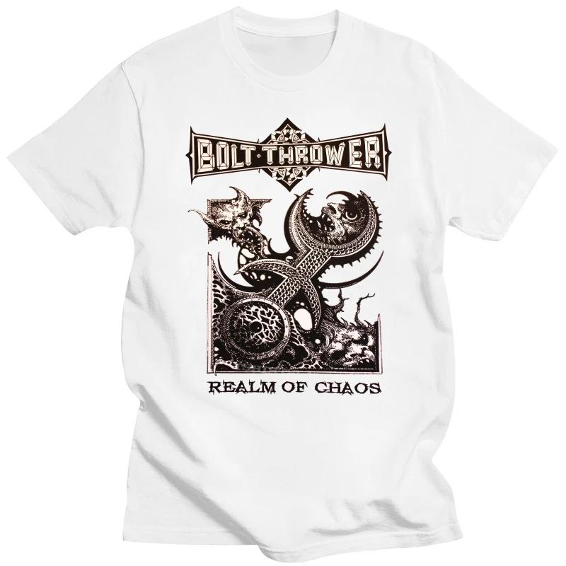 

Bolt Thrower Art TShirt Unisex Women Cotton ONeck Tees Summer Fashion Short Sleeve Tops Plus Size L