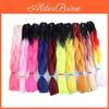 Hair Synthetic Heat Extensions Resistant Crochet Braids Ombre Jumbo Braiding Hair Extensions