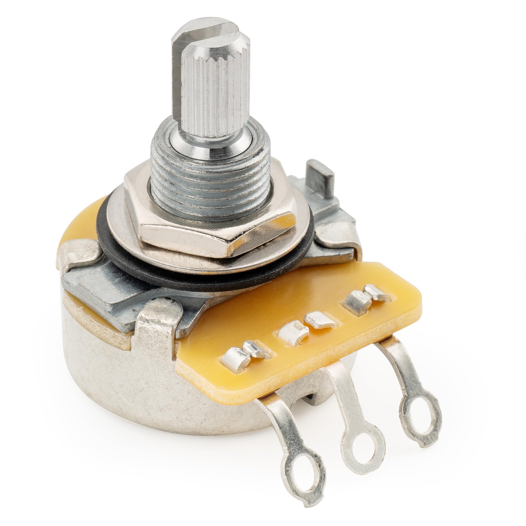 

CTS 450 B500K Standard Split Shaft Potentiometer for Electric Guitar and Bass Pot, 3/8 10% B-Curve