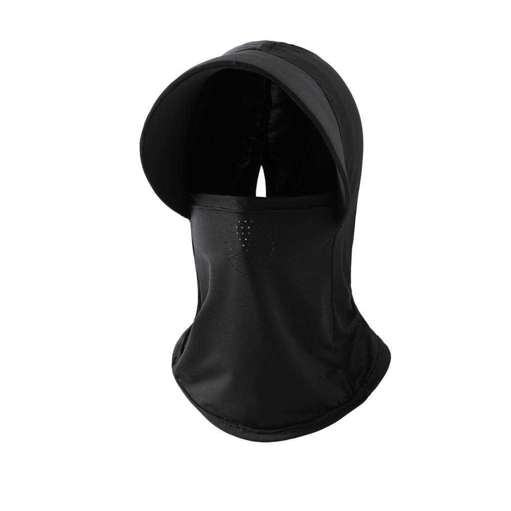 Breathable Visor Cap with Shawl Sunscreen Hat New Pullover Cap Outdoor Sports