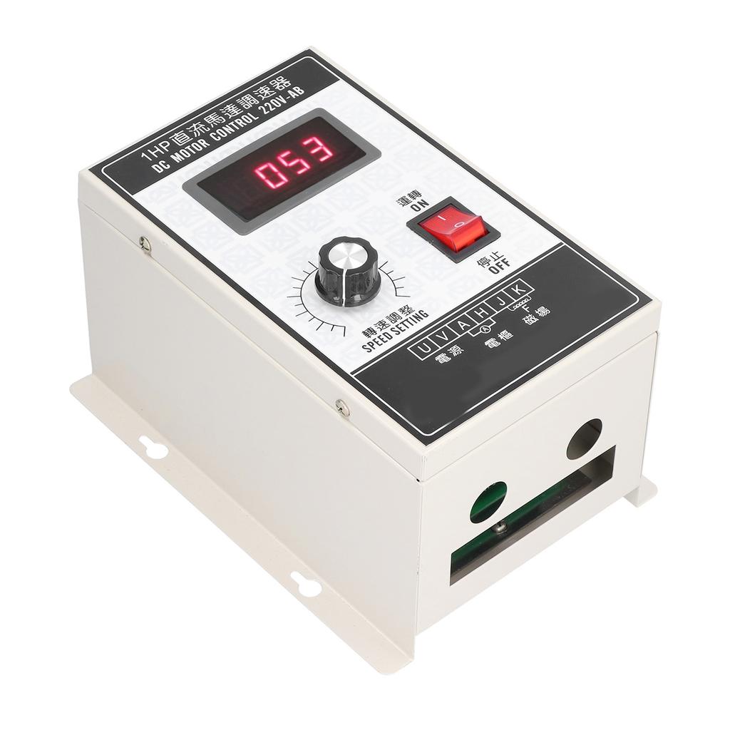 Motordrehzahlregler Digitalanzeige Regler Steuerschalter DC 220V Zubehör