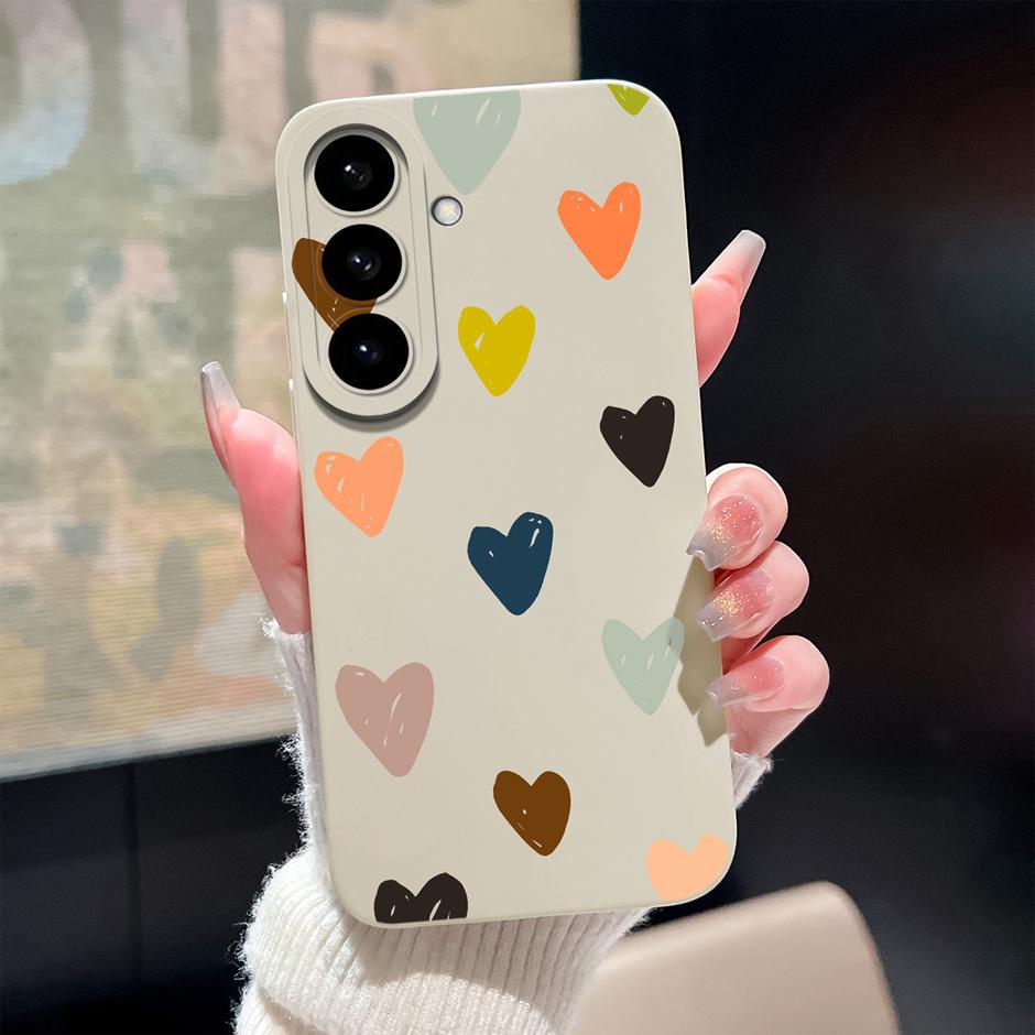Hülle Für Samsung Galaxy S26 Plus Ultra Cartoon Blumenmuster Silikon Schutzhülle Für SamsungGalaxyS26 Plus S26Ultra Funda