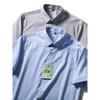 Mulberry Silk Stripes Short-Sleeved Shirt Men's Summer 2024 New Coat Export Export Men's Clothing Business Casual Shirt