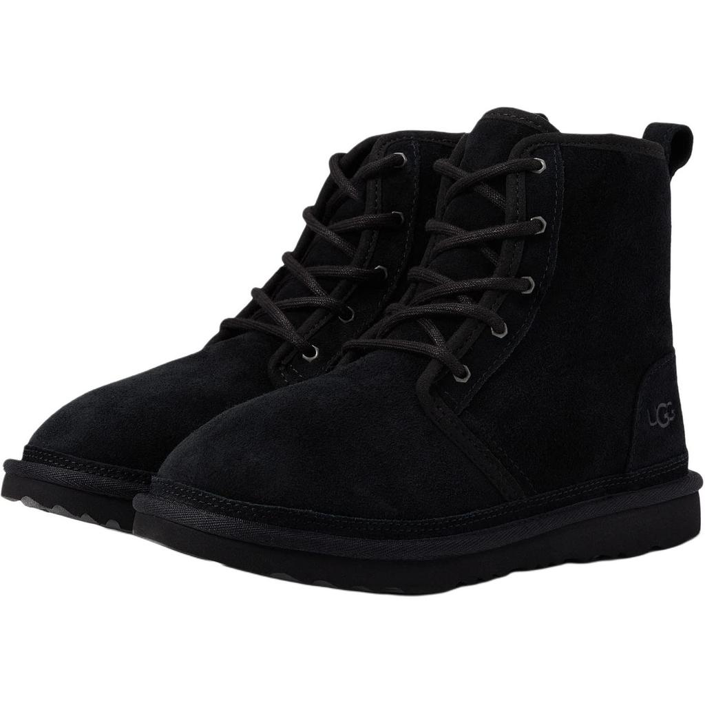 UGG Neumel High Chukka Měkké Pohodlné Protiskluzové Odolné Dětské Boty Dětské boty Černé 1134190K-BLK