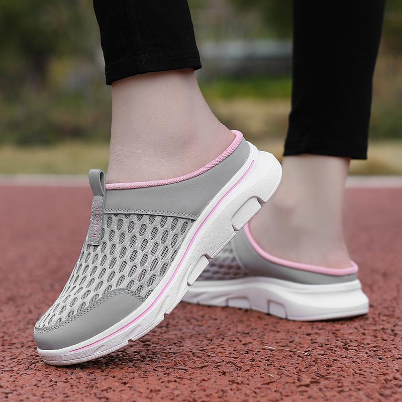 Prodyšné poloviční pantofle Ultra lehké vnitřní a venkovní pantofle Dámské pantofle Pánské vnitřní pantofle