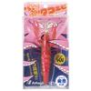 Major Craft Octopus Puri Puri Tako Ebi Red Gold Shrimp Lure, #6