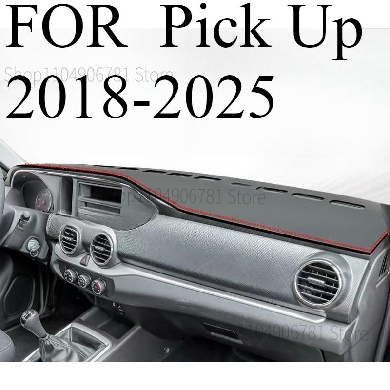 

ДЛЯ Забрать 2018-2025 Автомобильный Коврик на Панель Приборов Dashmat Покрытие на Панель Приборов Солнцезащитное Покрытие на Панель Приборов Ковровые Аксессуары front A
