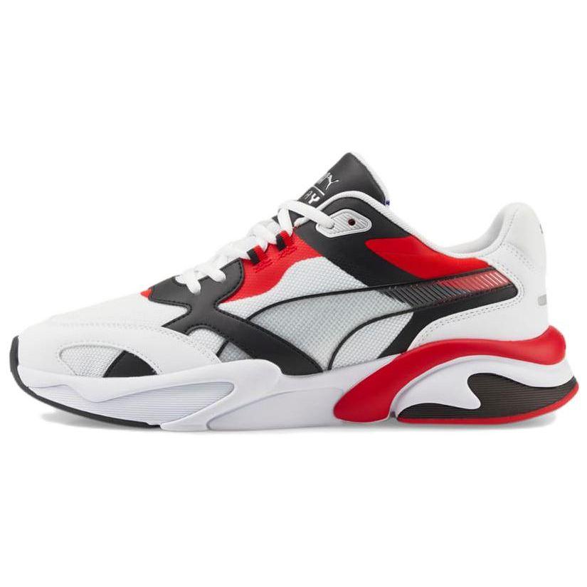 Puma X-Ray Millennium Fabric Versatile Comfortable Low-Top Lifestyle Sneakers Unisex Sneakers White Red Black 375999-13