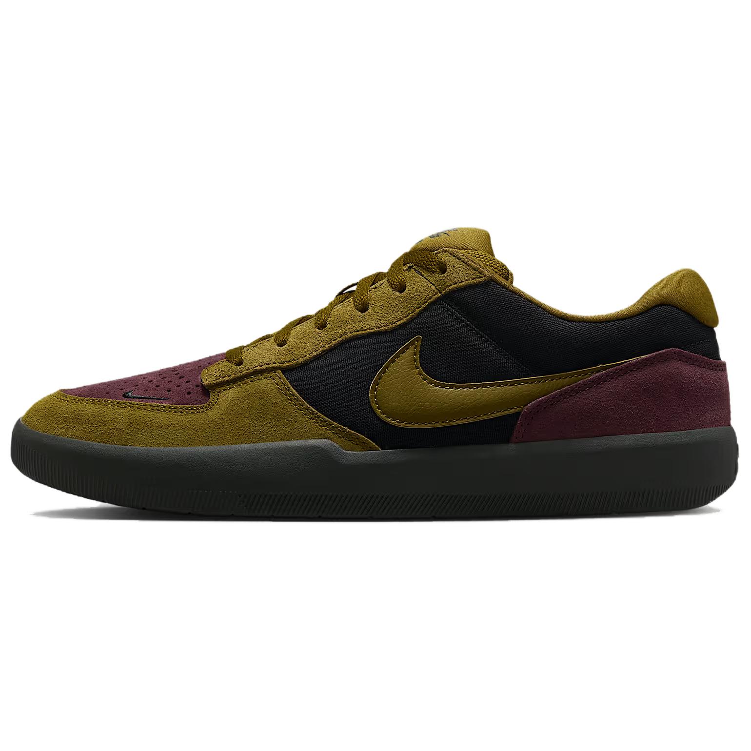 

Дышащие кеды для скейтборда Nike SB Force 58 Унисекс DV5477-008 43 коричневый