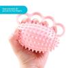 Tpr Hand Finger Grip Ball For Elderly Massage Rehabilitation Exercise Training Ergonomic Design Hand Therapy Ball