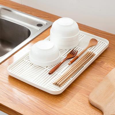 Detachable Tableware Drain Tray Double Layer Dish Drainer Storage Tray New Cutlery Drying Tray
