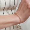 EMANCO 10PCS Original Niche Design Stainless Steel Adjustable  Fashion Fine Jewelry Cross Chain Bracelet Wholesale