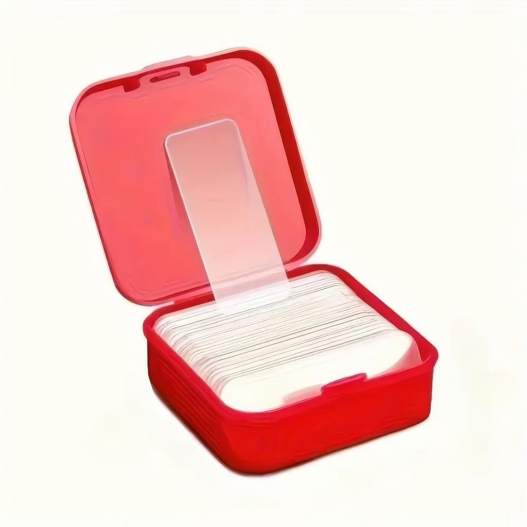 1 Boxes/60 Pieces of Transparent Double-sided Tape, Reusable, Suitable for Mobile Phone Holders and Car Accessories