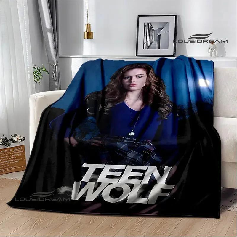 Movie Teen Wolf printed BlanketS Picnic blanket Warm blanket Soft and comfortable Home travel blanket bed linings birthday gift