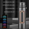 1L Thermoskanne Kalt und Heiß Wasserflasche Thermoskanne für Wasser Tee Kaffee Vakuumflaschen Edelstahl Thermosflaschen