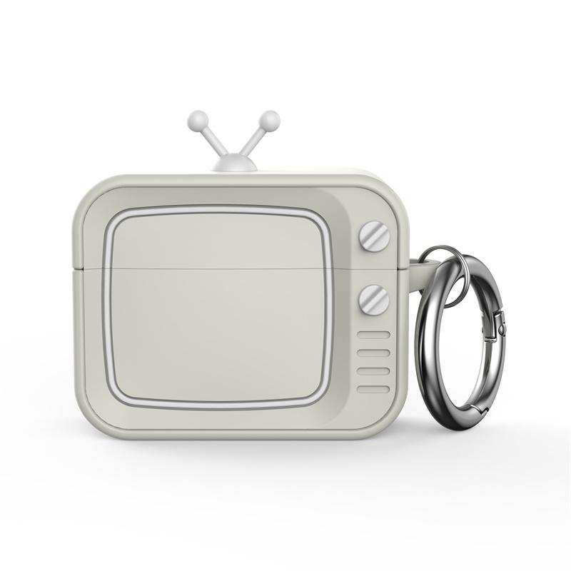 Retro TV Case for AirPods Pro 2 Charging Box Wireless Headphone Cover for AirPods 4 Case Cartoon Earphone Case Accessories