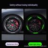 Creative Colorful Laser Wheel Stickers - Anti-Collision Tire Decals for Cars, Motorcycles, and Electric Vehicles